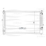 KK0101, Радиатор охлаждения, AUDI A4/A6 94-  VW Passat 96-