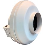 Вентилятор канальный круглый v(ac1)- 160(3d220) (пластиковый корпус) с 3-х ...