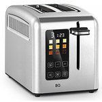 Тостер BQ T2002 Steel-Black, Мощность 950 Вт, 9 степеней поджаривания