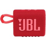 Колонка порт. JBL GO 3 красный 4.2W 1.0 BT 10м (JBLGO3RED)