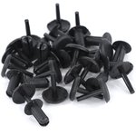 Trunk upholstery piston for VAZ UAZ (ct) 16 pcs (black) RIGINAL