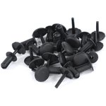Trunk upholstery piston for VAZ UAZ (ct) 16 pcs (black) RIGINAL
