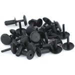 Trunk upholstery piston for VAZ UAZ (ct) 16 pcs (black) RIGINAL