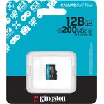SDCG4/128GBSP, Карта памяти Go Plus MicroSDXC 128ГБ G4 200R V30