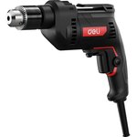DELI Профессиональная ударная дрель DE-CZ13-1E ( 680Вт, ключевой патрон 13мм ...