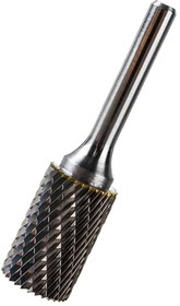 Фото 1/4 Борфреза твердосплавная цилиндрическая с торцевыми зубьями тип B ZAYS B1625X06