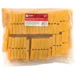 ak-1-4-y, Изолятор на DIN-рейку желтый EKF PROxima