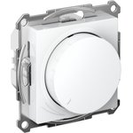 ATN000123, ATLASDESIGN DIMMER turn-push, LED, RC, 400W, mech., WHITE