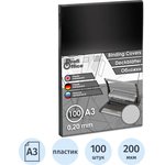 59201, Обложки для переплета пластиковые ProfiOffice прозрачныеА3,200мкм, 100шт/уп.