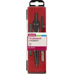 Готовальня Attache 120 мм, 4 предмета S14004, пласт.пенал