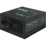 Блок питания Azza ATX 750W PSAZ-750G 80+ gold (20+4pin) APFC 120mm fan 6xSATA Cab Manag RTL