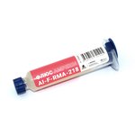 Флюс безотмывочный для BGA пайки Amperin AI-F-RMA-218 10 мл, шприц