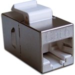 RJ-45 port repeater, shielded, cat.6, Keystone LAN-KCP45S6 format