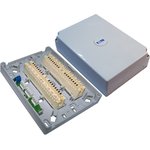 Junction box for 2 skirting boards, 20 pairs, with skirting boards -DB10-2P-DIS