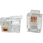 Коннектор телефонный RJ-12 6P4C для розетки ...