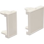 Заглушка Mosaic 22.5x45, 1М, белая, LANMASTER LAN-SIP-22B-WH