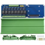RPi Relay Board (B), Expansion Board (HAT) for Raspberry Pi, 8-channel relay module