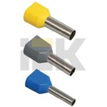 Наконечник НШВИ(2) 0,75-8 темно-красный (100шт/упак) IEK