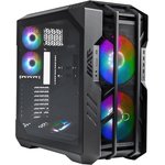 Корпус Cooler Master HAF700 черный без БП E-ATX 5x120mm 4x200mm 4xUSB3.0 audio ...
