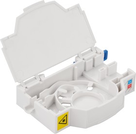 Фото 1/2 Бокс на DIN-рейку на 2 адаптера SC, белый LAN-DRF-2SC/BX-WH