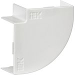 CKMP10D-P-040-025-K01, ELECOR Поворот на 90град КМП 40х25 белый (4шт/компл) IEK