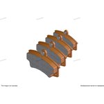 BP1201, Колодки тормозные