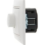 701-0202-115, MIRA Dimmer 800W white with white insert