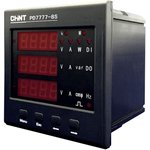 765087, Многофунк. изм. прибор PD7777-3S4 380В 5А 3ф 96x96 светодиод. дисплей RS485