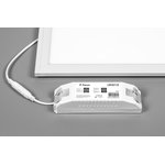 28769, LED Lamp DVO-36W 595x595x8 4000K matte with uniform illumination white panel