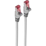 Patch cable, RJ45 plug, straight to RJ45 plug, straight, Cat 6A, S/FTP, LSZH ...
