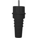 602227, Вилка прямая c/з каучук 16А 250В IP44 ...