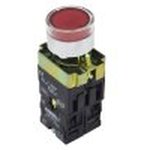 Кнопка XB2-BW3465 с подсветкой красный 1НО+1НЗ (ANDELI)