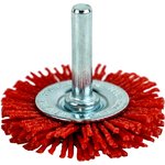 Кордщётка дисковая (абразивный нейлон 1.2 мм, P80, диаметр 50 мм ...