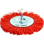 Кордщётка дисковая (абразивный нейлон 1.2 мм, P80, диаметр 100 мм ...