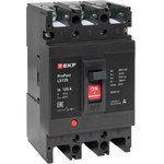 Выключатель автоматический 3п 160А 18кА LS125 ProPact EKF mccb-125-18-3-160-ls