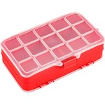 Органайзер для мелочей BLOCKER Expert, двухсторонний, 8", красный, 205х130х60