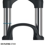 Вилка SUNTOUR SF19-XCТ30-PM_DS-HLO 27.5 TS black,локаут гидр,предв.сжатие,черный ...