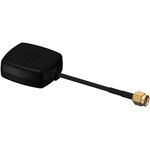 Антенна, AMT-GPS/GLONASS-C84-SMA, GPS/GNSS, RG174, 4000mm, SMA male, Magnet mount