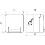 DIS1376407, Outdoor socket with increased protection IP66