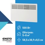 EPHBM05PR, Electric convector FinnHeat 500 W, fur/thermal