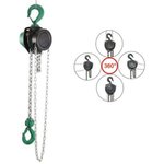 360 degrees 1 t 3 m Таль ручная цепная шестеренная 1 тонна 3 метра ...