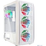 Ginzzu GL 390 боковая дверца закаленное стекло на петлях на магнитах ...