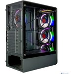Ginzzu CL325 ATX FAN 4*RR4 FRGB передняя панель Стекло