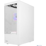 Ginzzu CL310 ATX FAN 3*12LD4 FRGB передняя панель Стекло Белый