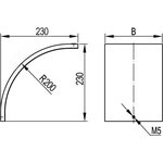 38242, Corner cover CD-90 100 mm vertical outer 90 degrees