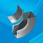 38203, Corner cover CS 90 vertical inner base 150mm