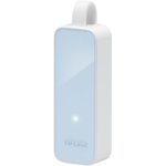 UE200, Сетевой адаптер USB 2.0/Ethernet, 1хUSB 2.0 - 1хRJ45 до 100Мбит/с, белый