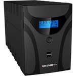 1005588, ИБП Ippon Smart Power Pro II 1600, 1600VA/960Вт, черный