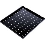 Stationary shelf CMO SV-75-9005 weight:45kg. 19" 750mm black (pack:1 pc.)