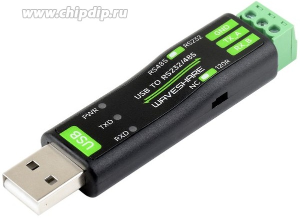 USB TO RS232/485, Преобразователь USB в RS232/485, чип FT232RNL